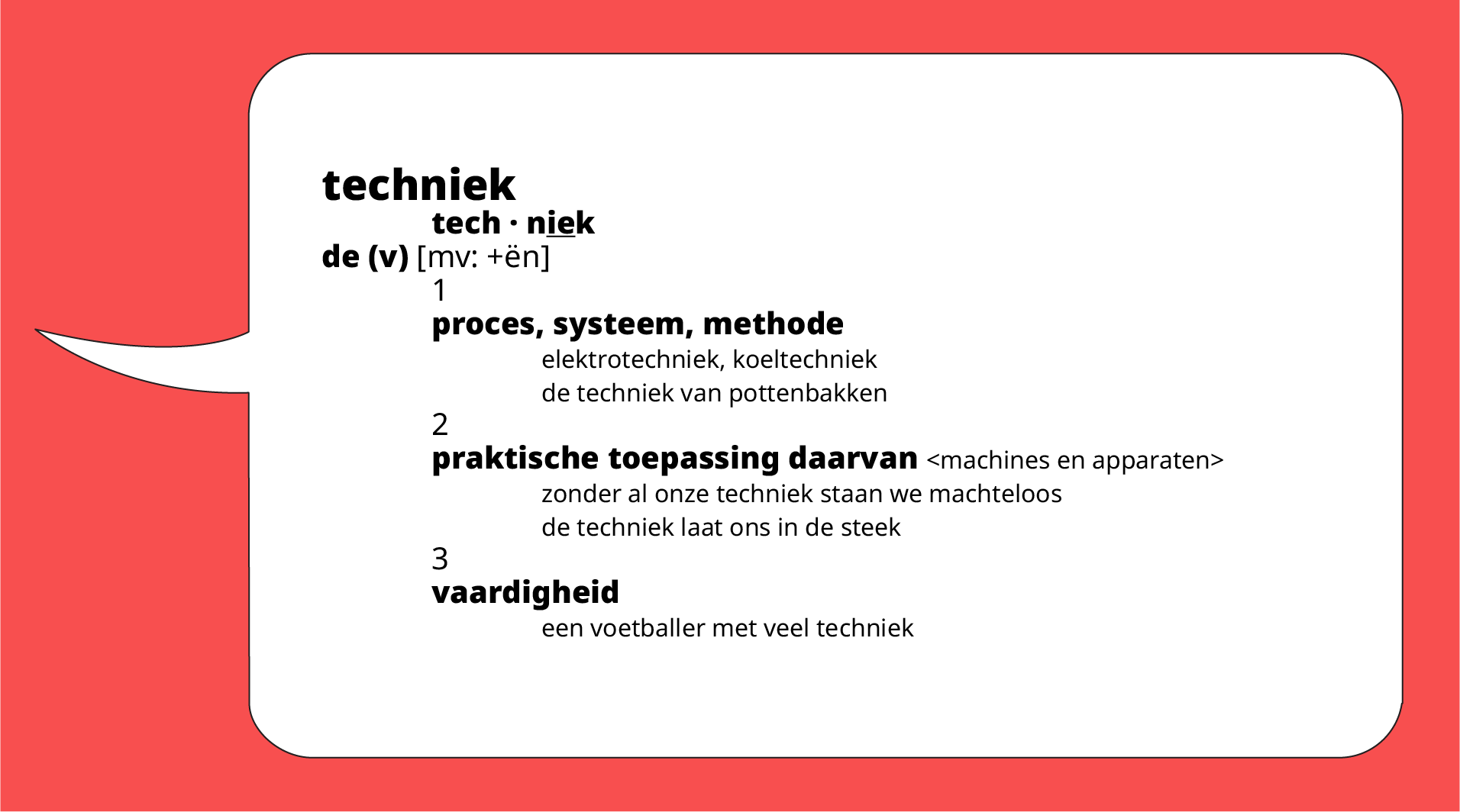 Techniek